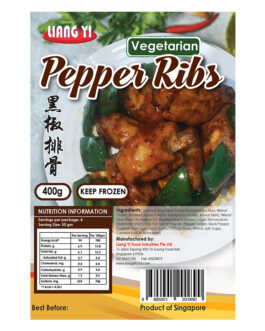 Vegetarian Pepper Ribs